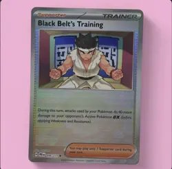 Black Belt's Training (Poke Ball) - 096/131 - Pokemon Prismatic Evolutions NM - Image 1