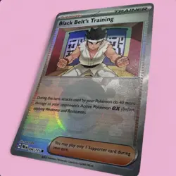 Black Belt's Training (Poke Ball) - 096/131 - Pokemon Prismatic Evolutions NM - Image 2