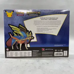 New Pokemon TCG Celebrations Deluxe Pin Collection Zacian 820650809422 - Image 2