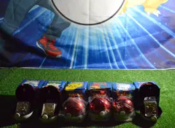 Pokemon 1999 Burger King 23k Gold Cards Complete Blue Set Of 6 W/COA - 3 Sealed! - Image 1