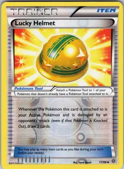 Lucky Helmet 77/98 XY - Ancient Origins Pokemon TCG LP-NM - Image 1