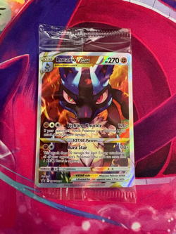 Lucario Vstar SWSH291 Sword & Shield Crown Zenith Promo Sealed Pokemon TCG - Image 1