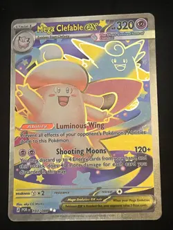 Mega Clefable ex 103/088 ME03 Perfect Order Holo NM Pokemon TCG - Image 1