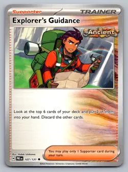 Pokemon TCG Prismatic Evolutions Explorer's Guidance #107 - Image 1