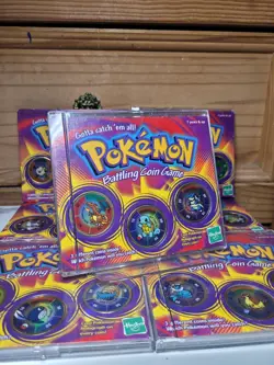Pokemon Battling Coin Game 1999 - 21 Vintage Coins - Charizard, Blastoise Bundle - Image 3