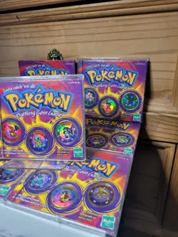 Pokemon Battling Coin Game 1999 - 21 Vintage Coins - Charizard, Blastoise Bundle - Image 5
