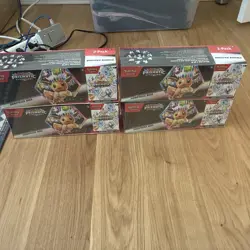 Pokemon Scarlet and Violet Prismatic Evolutions Surprise Box FACTORY sealed x4 - Image 2