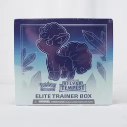 Pokemon TCG Sword & Shield Silver Tempest Elite Trainer Box - Sealed - Image 1