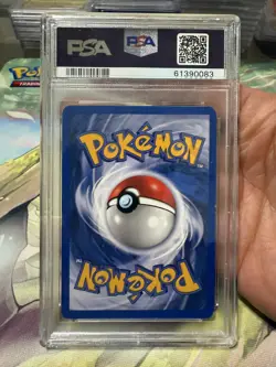 2000 POKEMON ROCKET 1ST EDITION #17 RAINBOW ENERGY-HOLO PSA 7 SWIRL! US SELLER! - Image 3