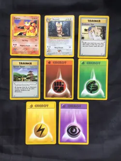 Pokemon Cards: Neo Set 11 Card Non-Holo Lot - Image 1