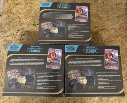 3x Pokemon TCG: Mega Evolution Phantasmal Flames Elite Trainer Boxes - Image 2