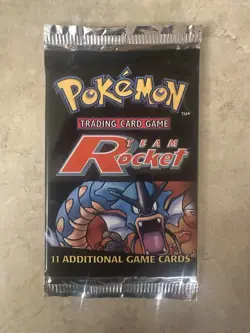 Pokemon TCG Team Rocket Booster Pack Sealed 2000 WOTC MINT - Image 1