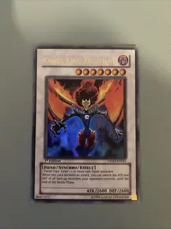 Chaos King Archfiend - Yu-Gi-Oh TSHD-EN041 Ultra Rare Unlimited Light Play - Image 3