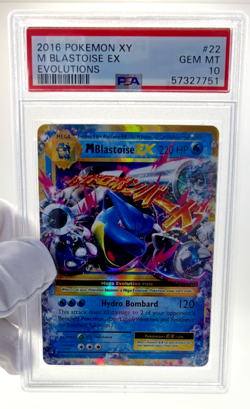 Pokemon Cards - PSA 10 M Blastoise Ex 22/108 - Evolutions XY - GEM MT - PSA10 - Image 3