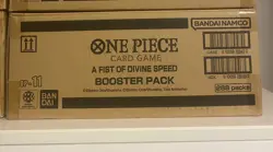 One Piece TCG A Fist of Divine Speed 12x Booster Box Case OP11 - Image 1