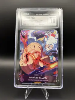 One Piece Monkey D. Luffy P-041 CS 2024 Participation CGC 10 - Image 1