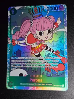 One Piece - Perona OP12-034 SR Super Rare Holo Foil English Pack (MINT🔥) - Image 1
