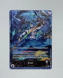 One Piece - ENEL OP15-058 (L) Alt Art OP15 Adventure on Kami's Island English NM - Image 1
