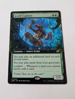 Icetill Explorer Edge of Eternities Magic: The Gathering Card NM Extended Art - Image 1