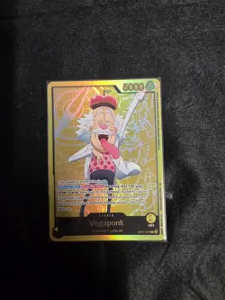 Vegapunk (SPR) Op07-097 Gold Leader Card. Near Mint. - Image 2