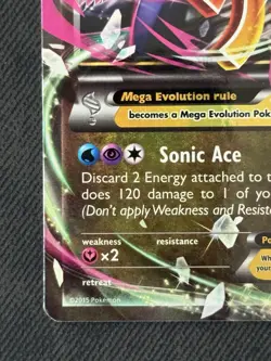 M Latios EX - Roaring Skies Holo Pokemon Mega Evolution Card - #59/108 (NM/LP) - Image 3
