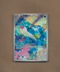 2023 Pokemon Scarlet & Violet TCG Wiglett Holo Rare Card #206 MINT - Image 1