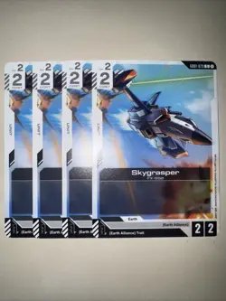 GD01-079 Skygrasper X4 Playset Gundam Card Game TCG CCG English - Image 1