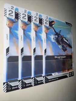 GD01-079 Skygrasper X4 Playset Gundam Card Game TCG CCG English - Image 2