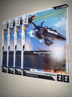 GD01-079 Skygrasper X4 Playset Gundam Card Game TCG CCG English - Image 3