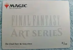The Final Days Art Card - 6 / 53 English Near Mint MTG Nice Card - Image 2