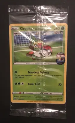 Grookey On The Ball 003/005 Futsal Pokemon Card PROMO UK Exclusive NEW SEALED - Image 1