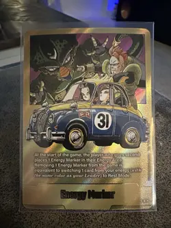 Dragon Ball Super Card Fusion World Manga Booster Energy Marker E-61 GOLD - Image 1