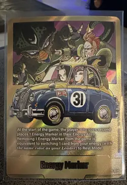 Dragon Ball Super Card Fusion World Manga Booster Energy Marker E-61 GOLD - Image 2