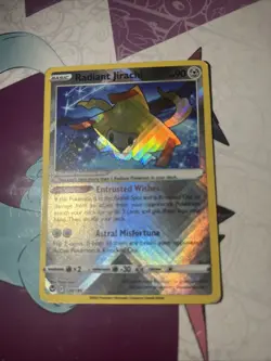 Pokemon Card Collection Radiant Jirachi 120/195 Comes With Sleeve. - Image 1