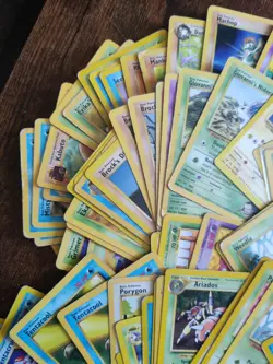 Pokemon TCG Cards Base Sets 139 Card Lot HP MP LP Vintage Free Shipping - Image 2