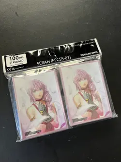 Final Fantasy Card Sleeves Serah FFCSS-07 100 Pieces - Image 1