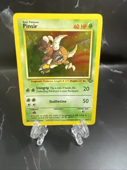 1999 Jungle Set Pinsir Holo 9/64 Rare WOTC Pokemon Card TCG -Original - Image 1
