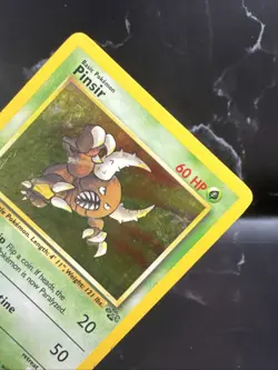 1999 Jungle Set Pinsir Holo 9/64 Rare WOTC Pokemon Card TCG -Original - Image 3