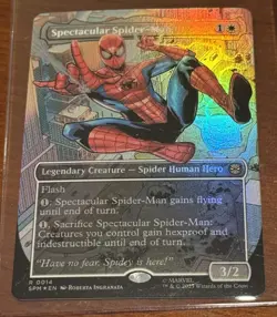 Spectacular Spider-Man (Borderless) Marvel's Spider-Man Foil - Image 1