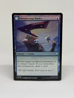 MTG Boomerang Basics #0046 Foil Uncommon Avatar: The Last Airbender - Image 1