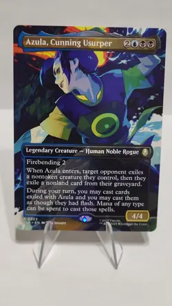 Azula, Cunning Usurper (Borderless) R Avatar: The Last Airbender 303 NM - Image 1