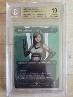 2025 MTG Final Fantasy Surge Foil Rare #0536 Tifa Lockhart BGS 10 PRISTINE - Image 1