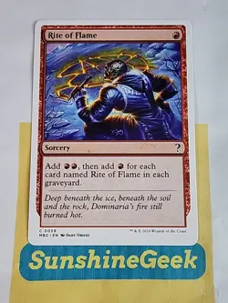 Rite of Flame (White Border) Mystery Booster 2 Regular - Image 1