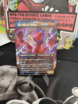 Niv-Mizzet, Parun ( Borderless) Ravnica Remastered Regular LP MTG - Image 1