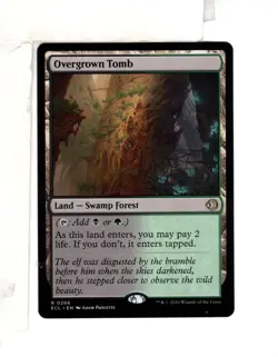 MTG SkeenAB Overgrown Tomb from ECL. NM. - Image 1