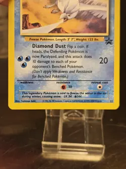 Articuno- Pokemon Movie Card- #22 - Black Star Promo- Non Holo - Image 4