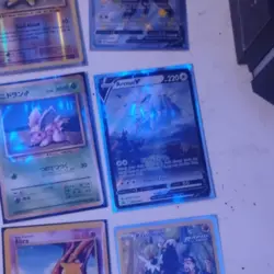 Pokemon TCG Foil Card Lot Basic V GX Pikachu Moltres Arceus Flying Pikachu - Image 3