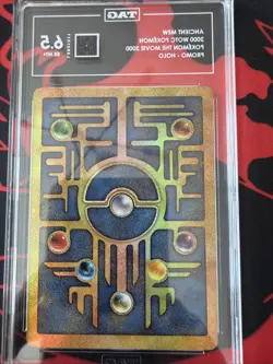 Ancient Mew 2000 Pokemon Movie Promo Vintage PROMO HOLO TAG 6.5 - Image 2