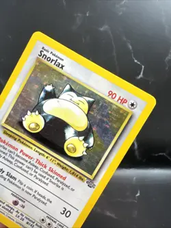 Pokemon Card Snorlax Holo Unlimited Jungle Set WotC 1999 Ultra Rare 11/64 - Image 3