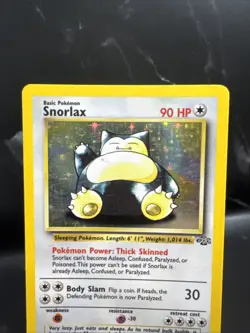Pokemon Card Snorlax Holo Unlimited Jungle Set WotC 1999 Ultra Rare 11/64 - Image 4